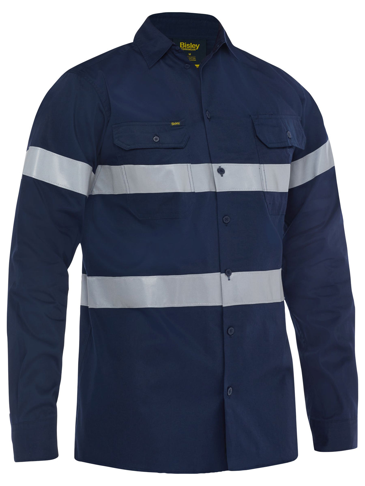 BS6883T - Taped Cool Lightweight Drill Shirt - UNBRANDED
