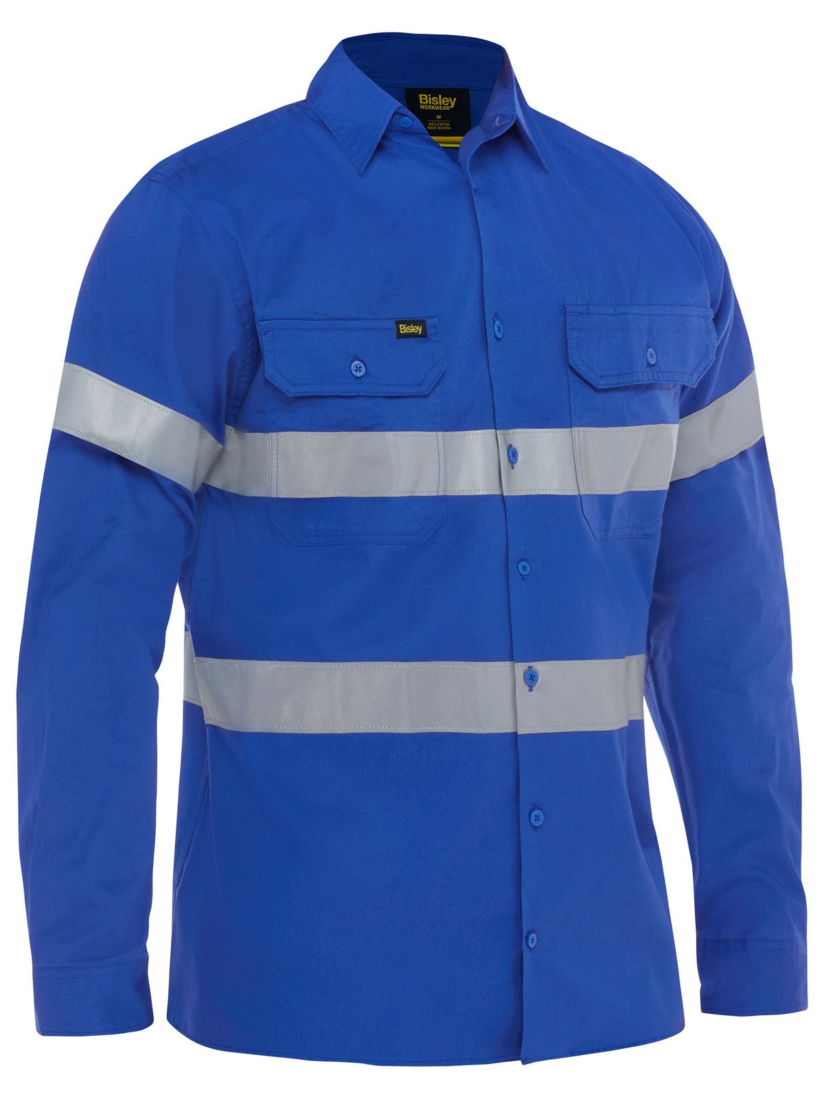BS6883T - Taped Cool Lightweight Drill Shirt - UNBRANDED
