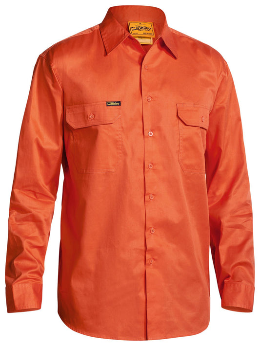 BS6894 - Hi Vis Cool Lightweight Drill Shirt - UNBRANDED