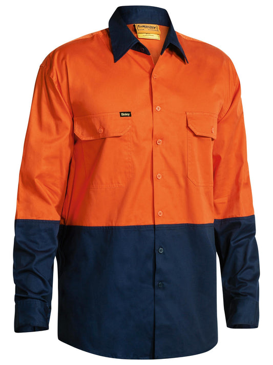 BS6895 - Hi Vis Cool Lightweight Drill Shirt - UNBRANDED