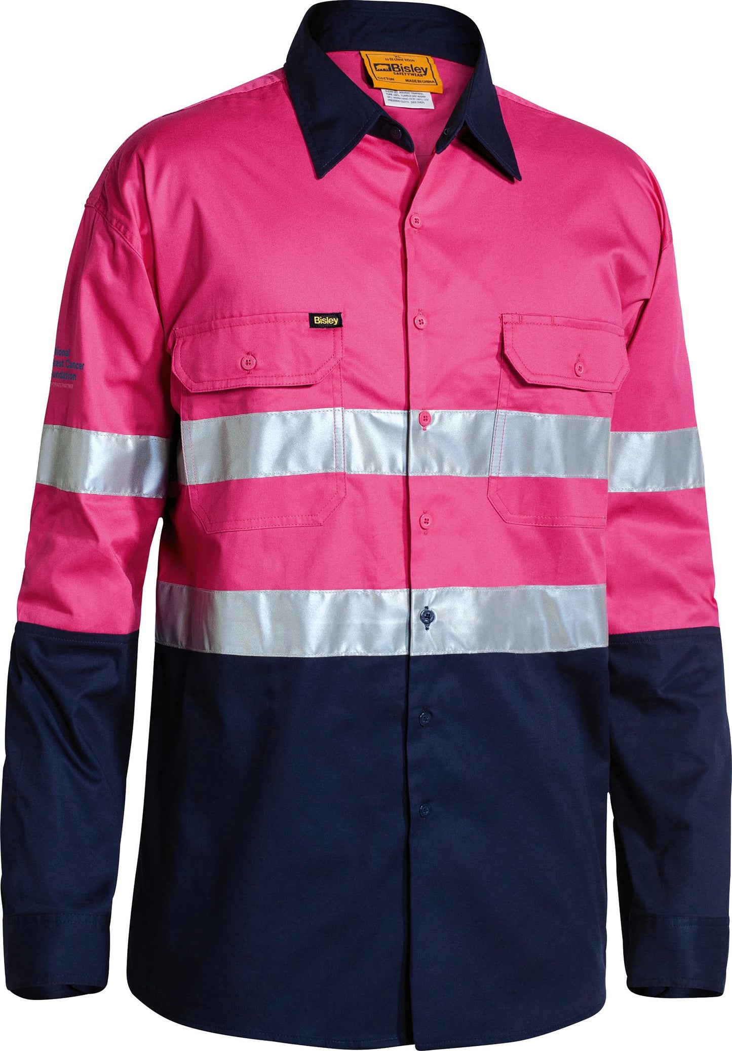BS6896 - Taped Hi Vis Cool Lightweight Shirt - UNBRANDED