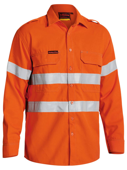 BS8081T - TenCate Tecasafe® Plus 700 Taped Hi Vis FR Vented Shirt - UNBRANDED