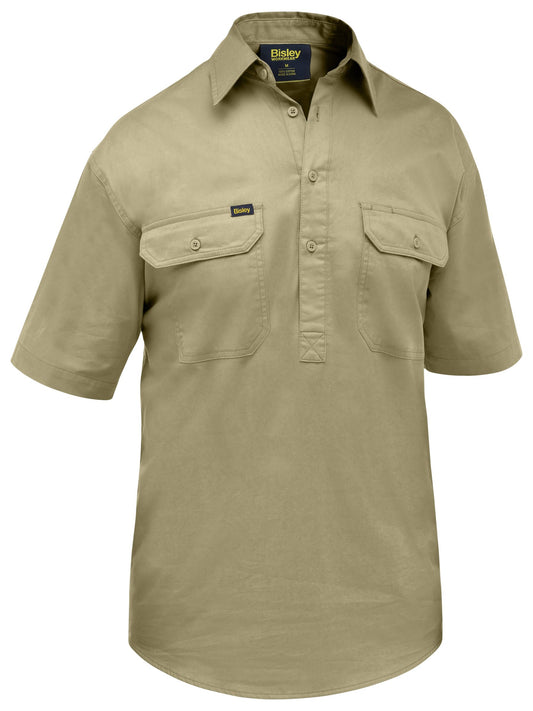 BSC1820 - Closed Front Cool Lightweight Shirt - UNBRANDED