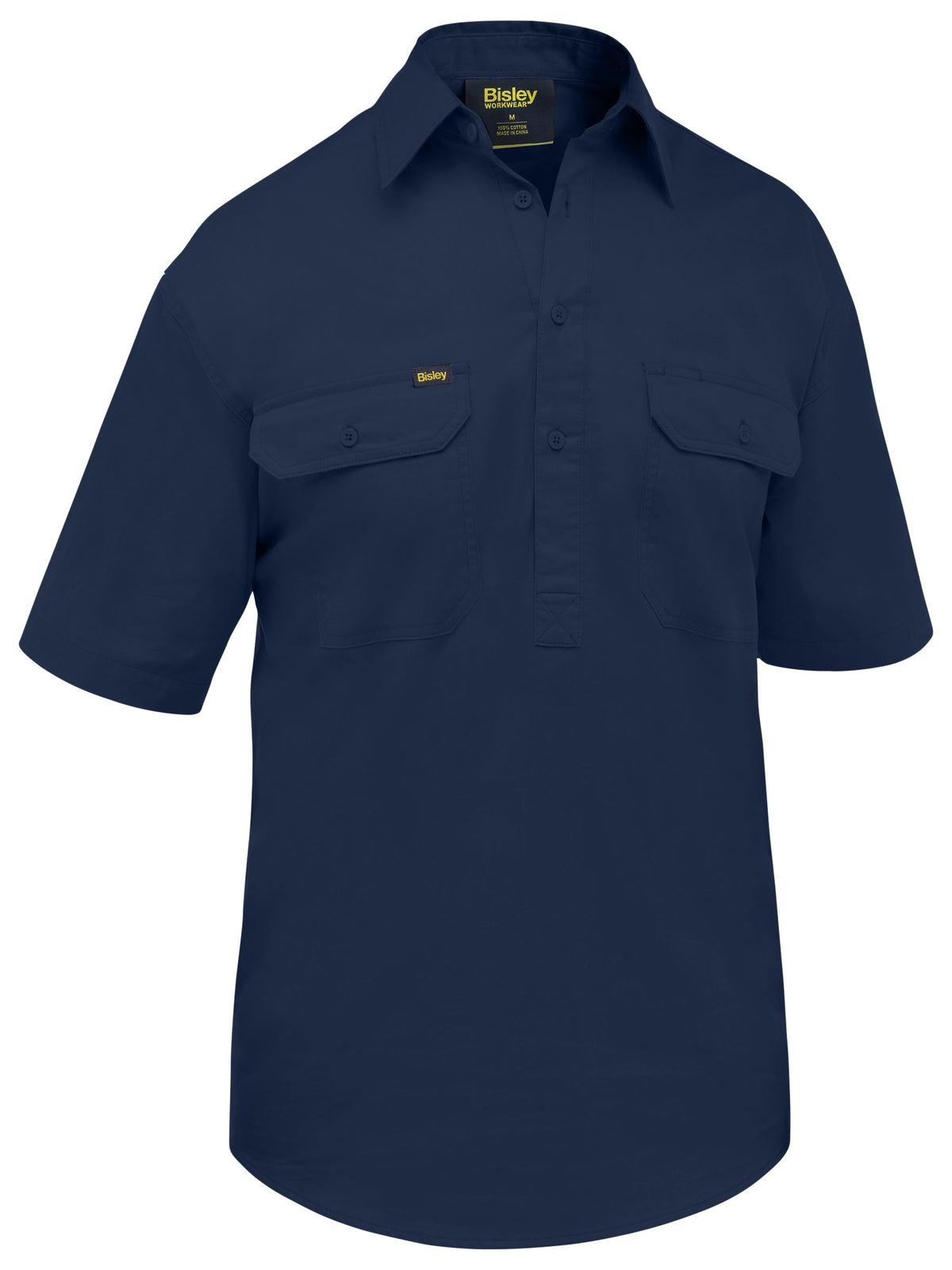 BSC1820 - Closed Front Cool Lightweight Shirt - UNBRANDED