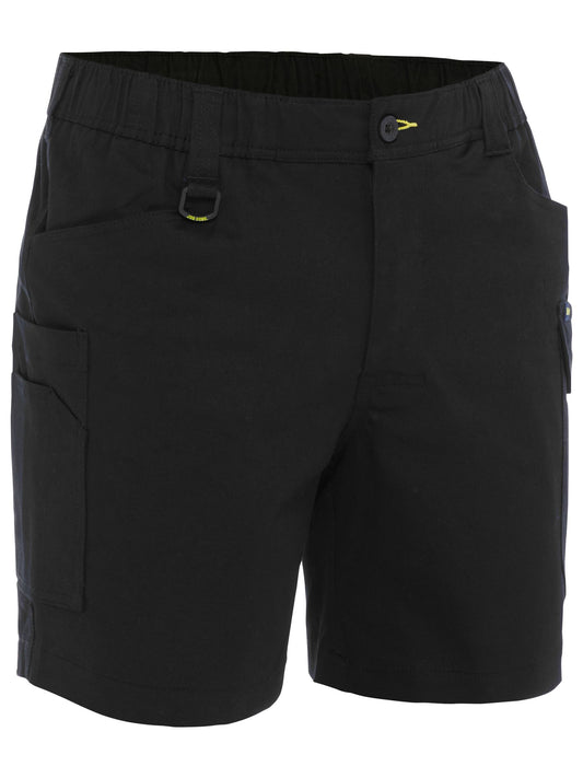BSHC1018 - Stretch Cotton Elastic Waist Cargo Short - UNBRANDED