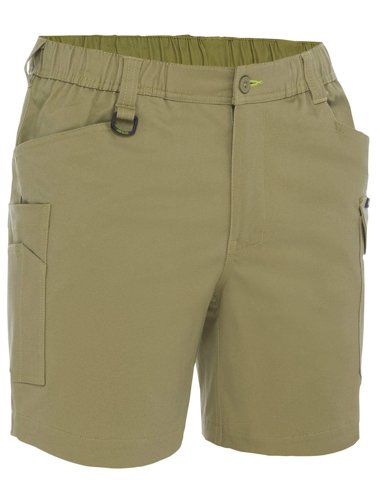 BSHC1018 - Stretch Cotton Elastic Waist Cargo Short - UNBRANDED