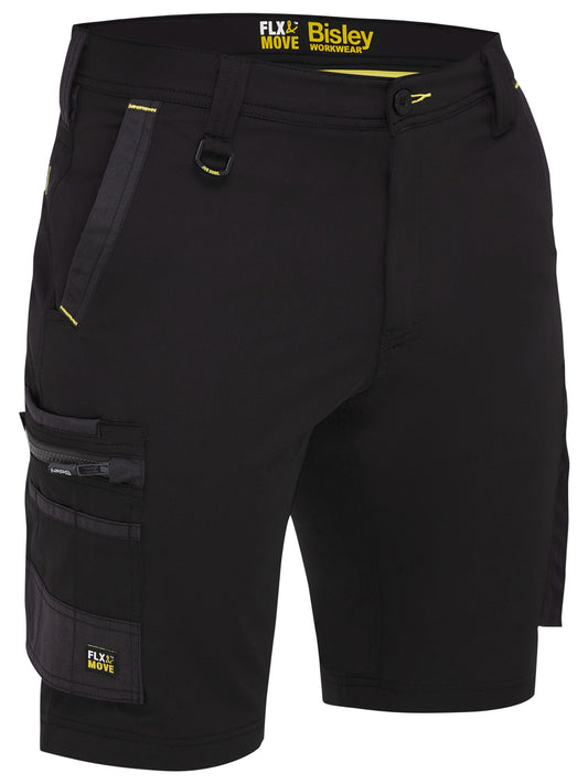 BSHC1332 - Flx & Move™ 4-Way Stretch Zip Cargo Short - UNBRANDED