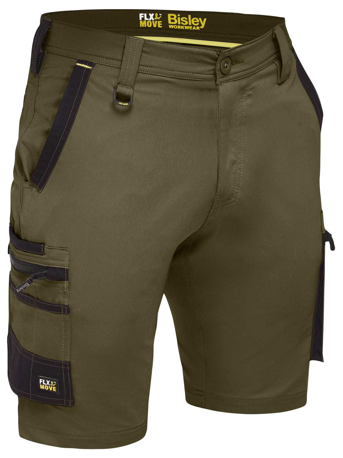 BSHC1332 - Flx & Move™ 4-Way Stretch Zip Cargo Short - UNBRANDED