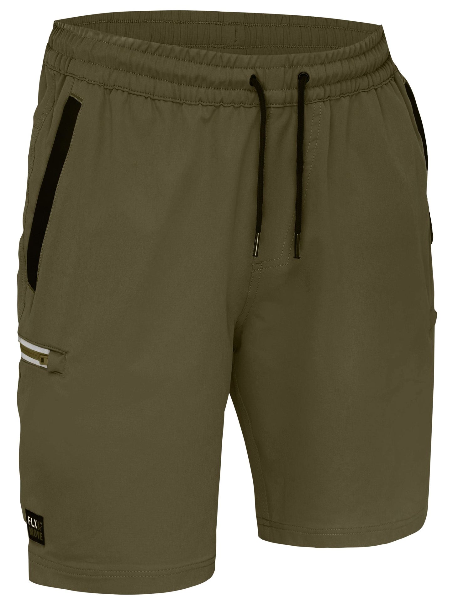 BSHC1333 - Flx & Move™ 4-Way Stretch Elastic Waist Cargo Short - UNBRANDED
