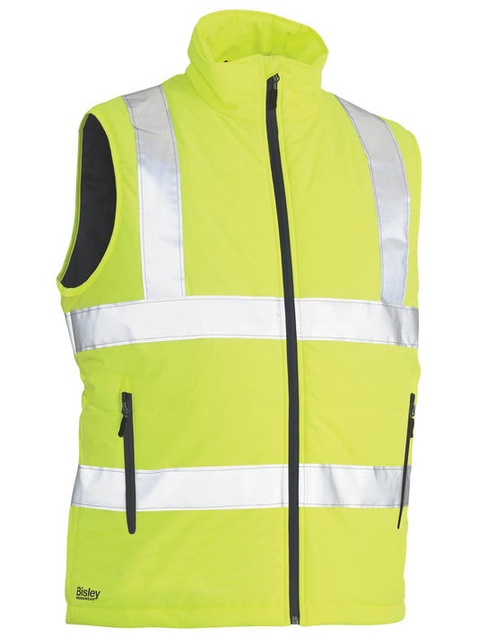 BV0329HT - Taped Hi Vis Puffer Vest - UNBRANDED