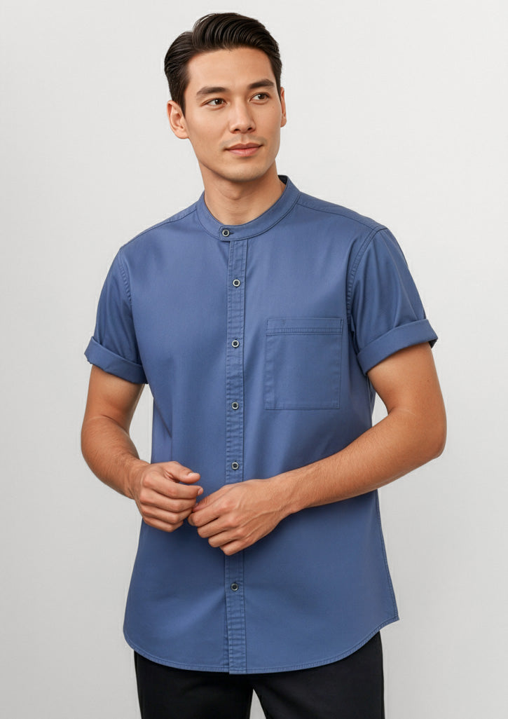 CH329MS - Mens Salsa Short Sleeve Chef Shirt - UNBRANDED