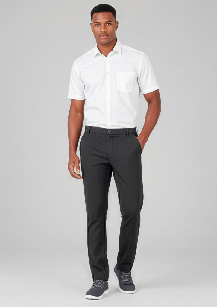 CL958ML - Mens Comfort Waist Flat Front Pant - UNBRANDED