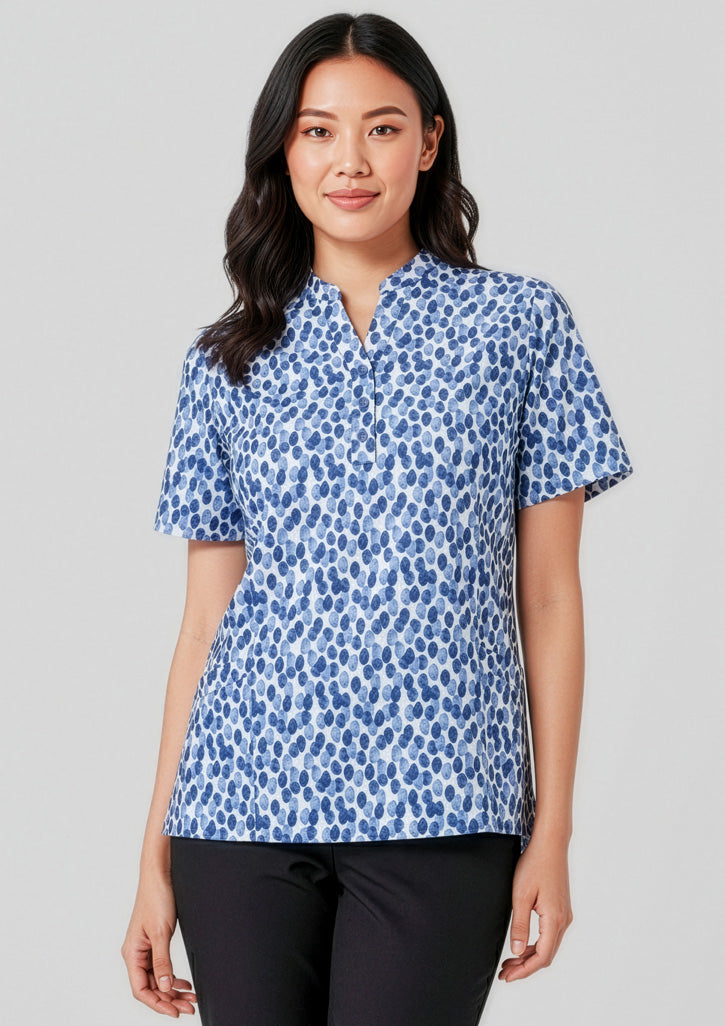 CS450LS - Womens Florence Stardust Print Tunic - UNBRANDED