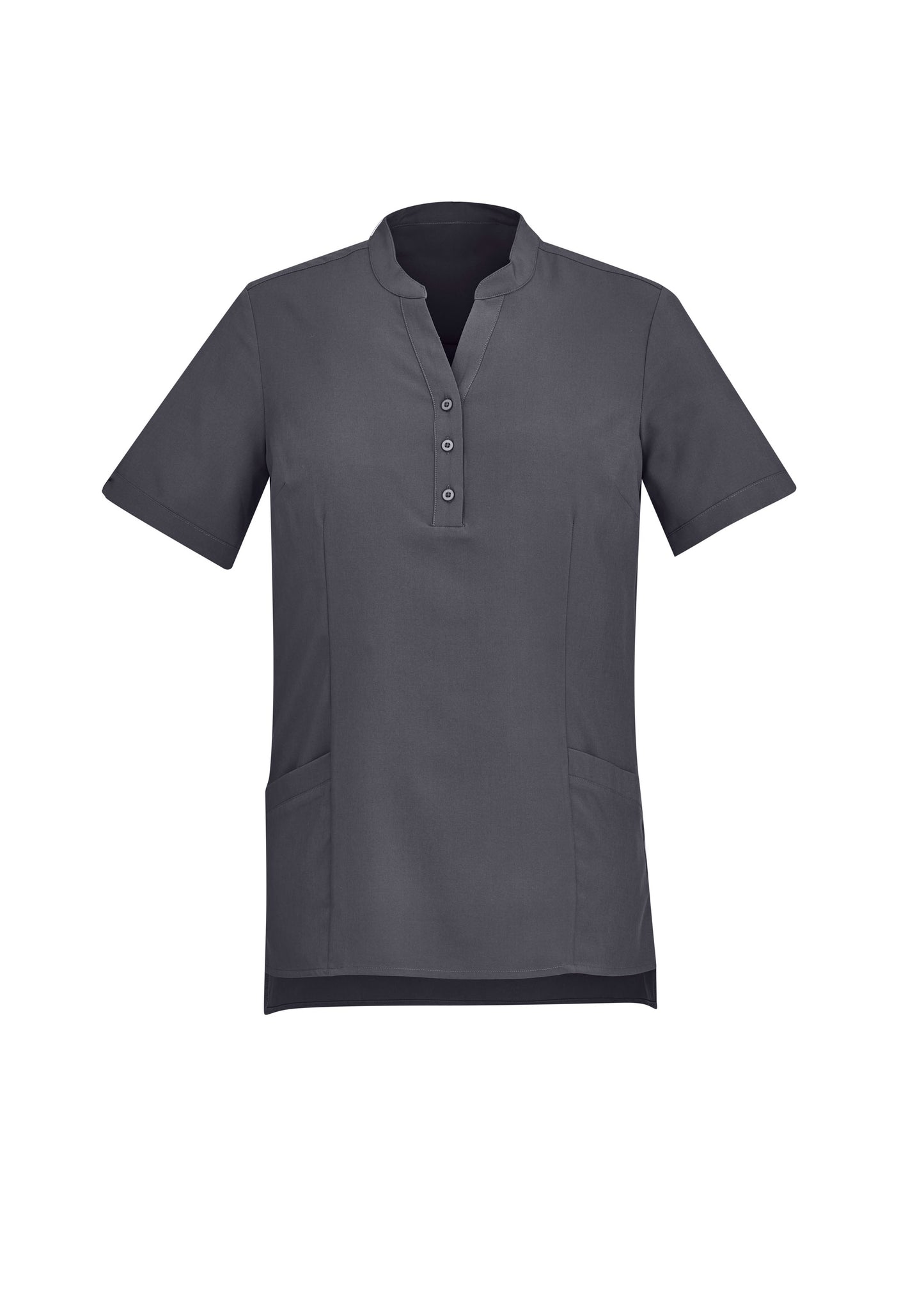 CS949LS - Womens Florence Plain Tunic - UNBRANDED