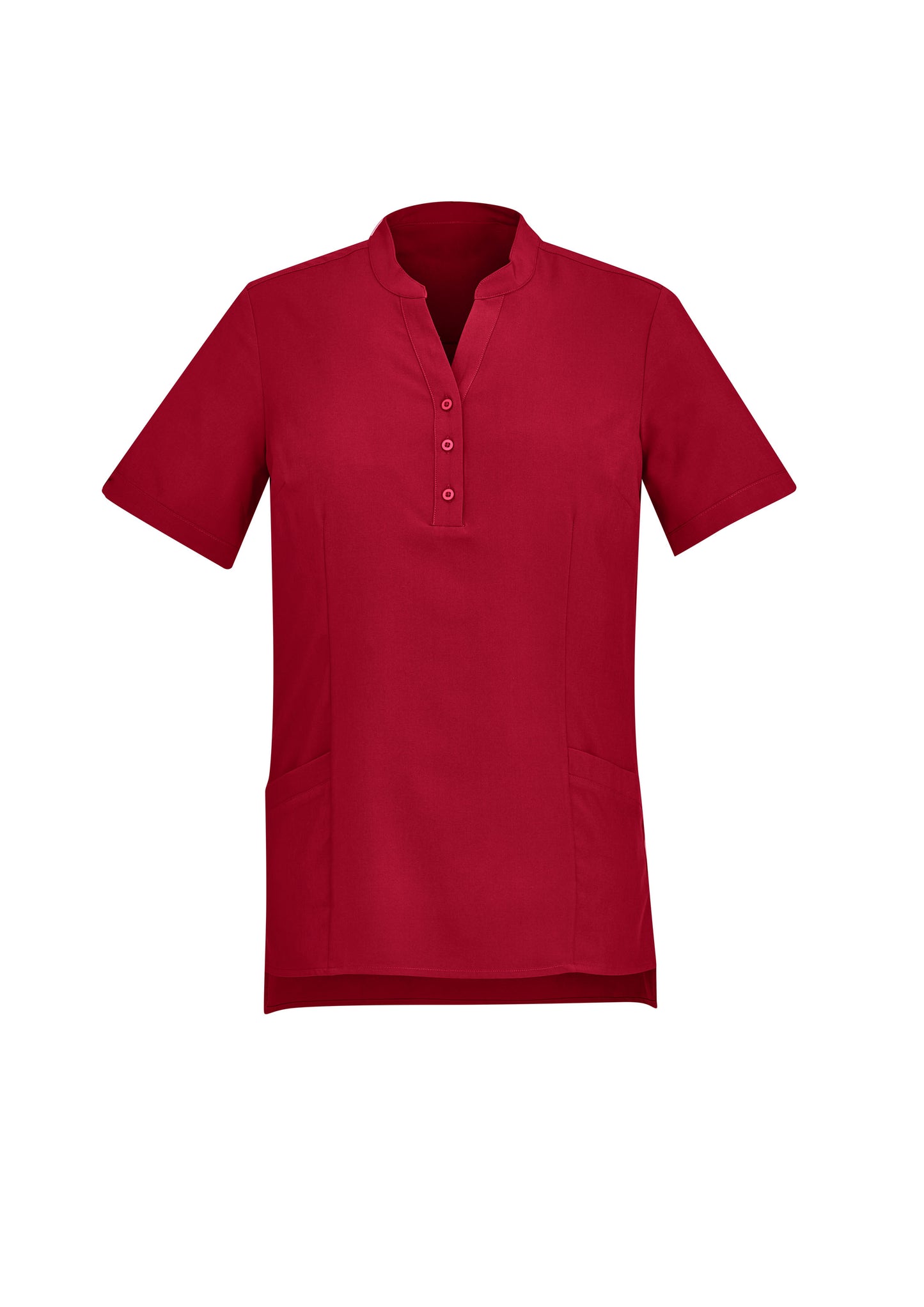 CS949LS - Womens Florence Plain Tunic - UNBRANDED