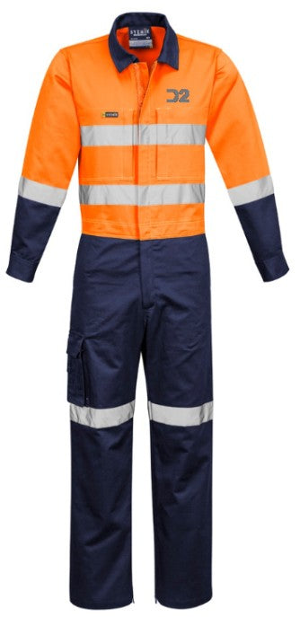 D2 PROCESS - Mens Rugged Cooling Taped Overall ZC804