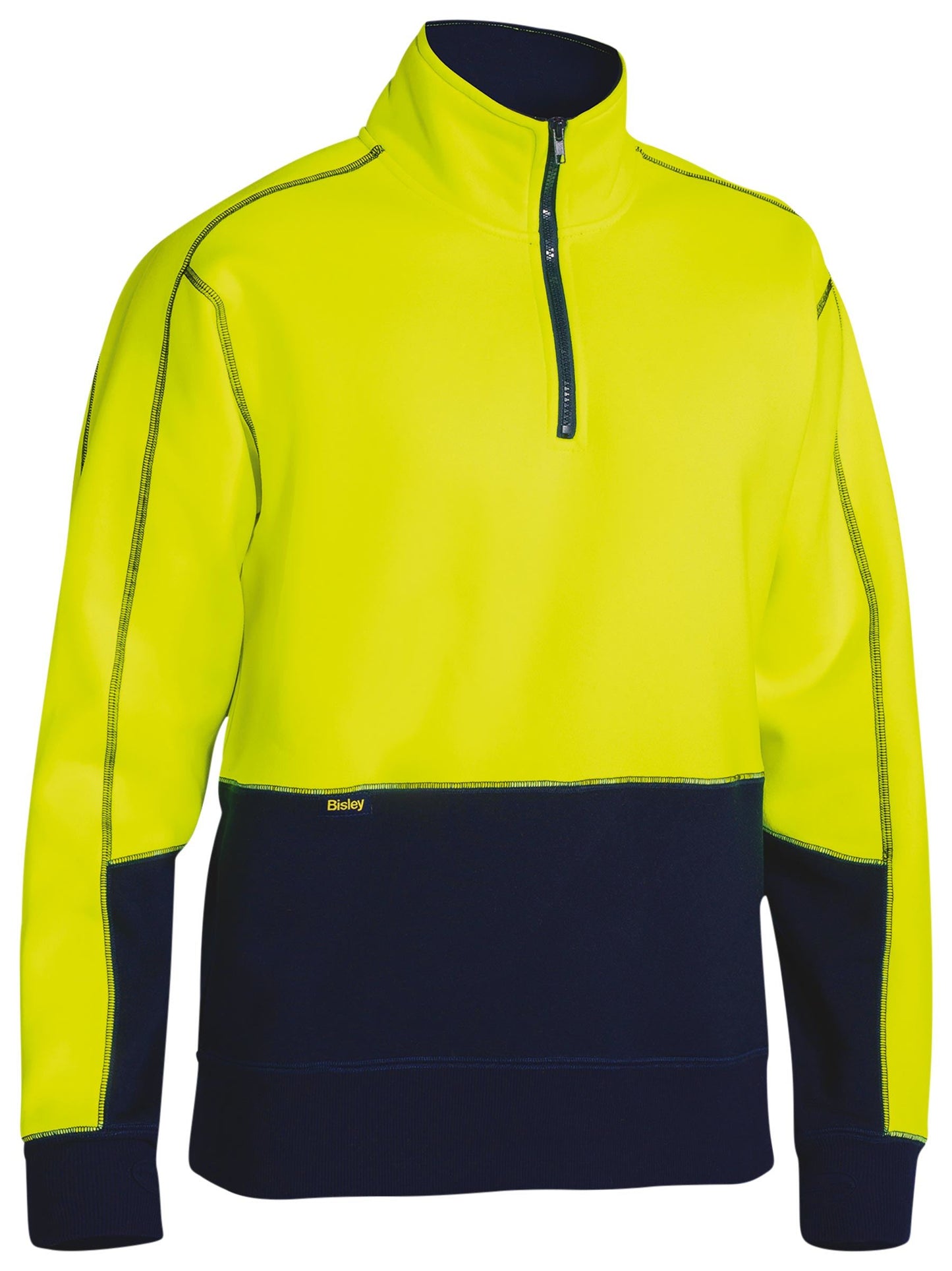 BK6989 - Hi Vis Fleece 1/4 Zip Pullover - UNBRANDED