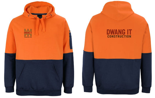 DWANG IT - Hi Vis Pull Over Hoodie 6HVPH