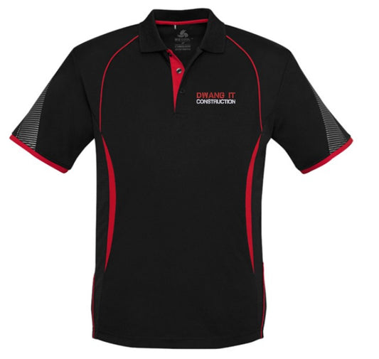 DWANG IT - BLACK RED POLO P405MS