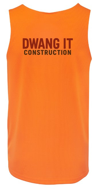 DWANG IT - Hi Vis Singlet 6HTS