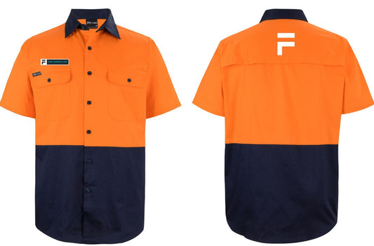 FAB DIRECT - JB's Hi Vis S/S Work Shirt 6HWSS
