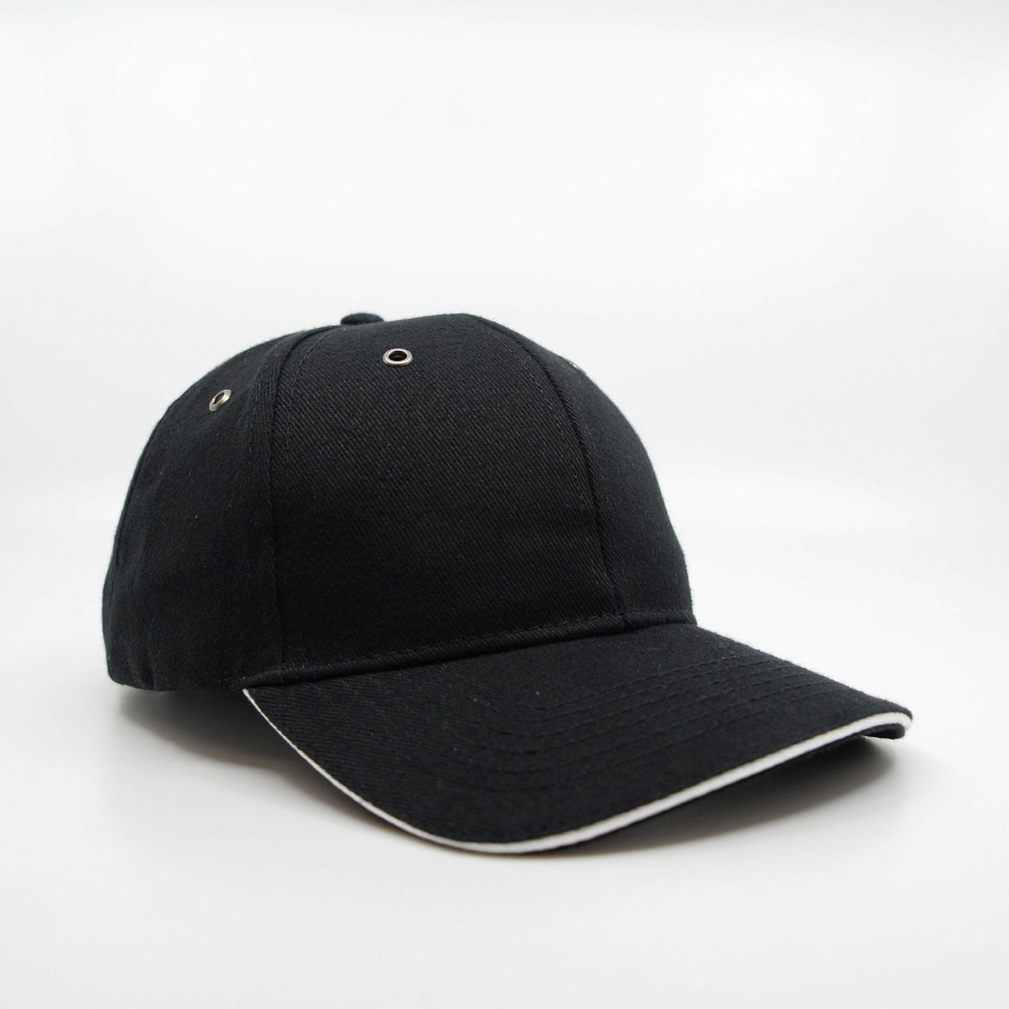 HM6001 - M6001 Headwear24 Metal Sandwich Peak - UNBRANDED