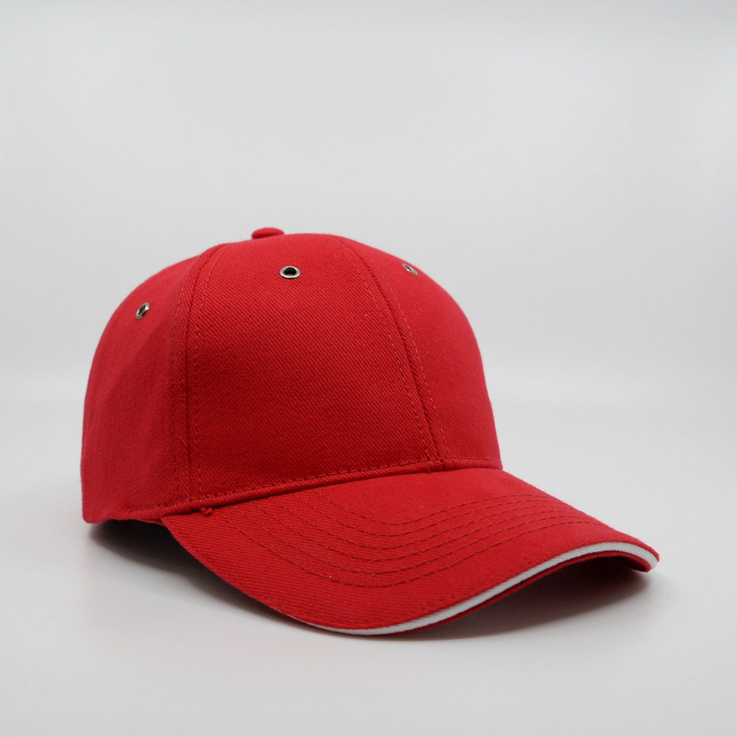 HM6001 - M6001 Headwear24 Metal Sandwich Peak - UNBRANDED