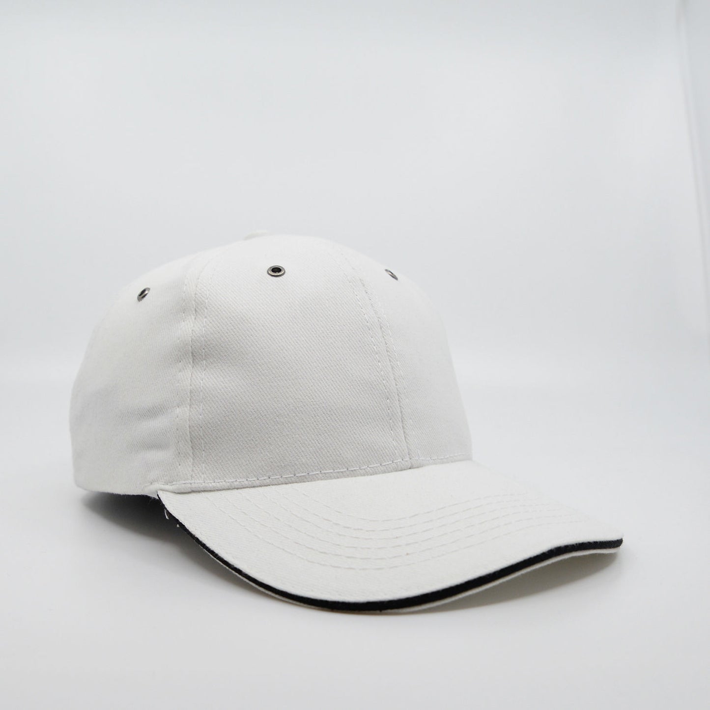 HM6001 - M6001 Headwear24 Metal Sandwich Peak - UNBRANDED