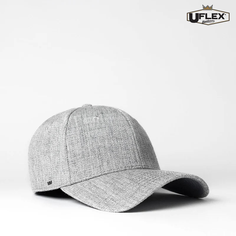 U15603 - UFlex Adults Pro Style 6 Panel Fitted - UNBRANDED