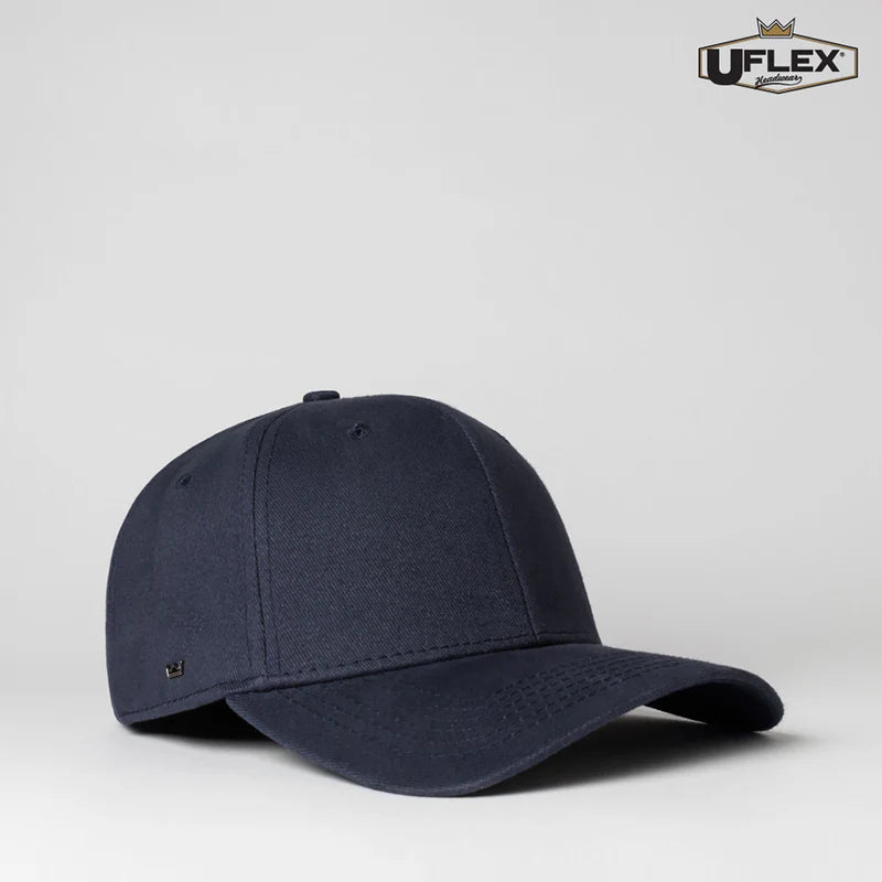 U15603 - UFlex Adults Pro Style 6 Panel Fitted - UNBRANDED