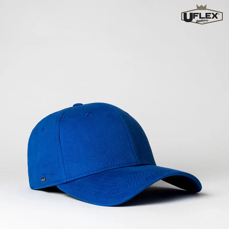 U15603 - UFlex Adults Pro Style 6 Panel Fitted - UNBRANDED