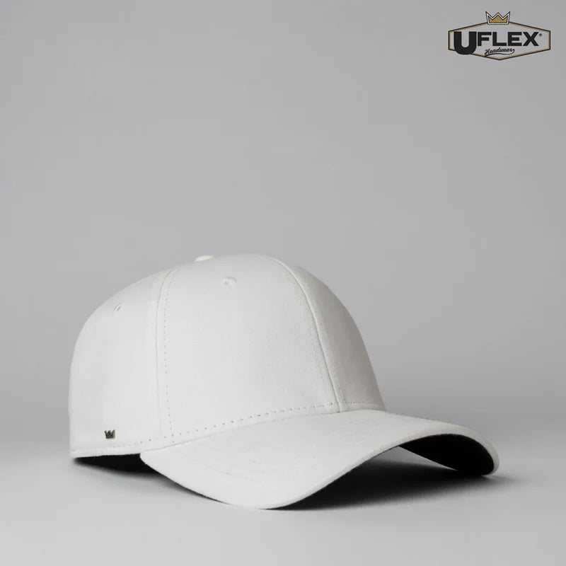 U15603 - UFlex Adults Pro Style 6 Panel Fitted - UNBRANDED