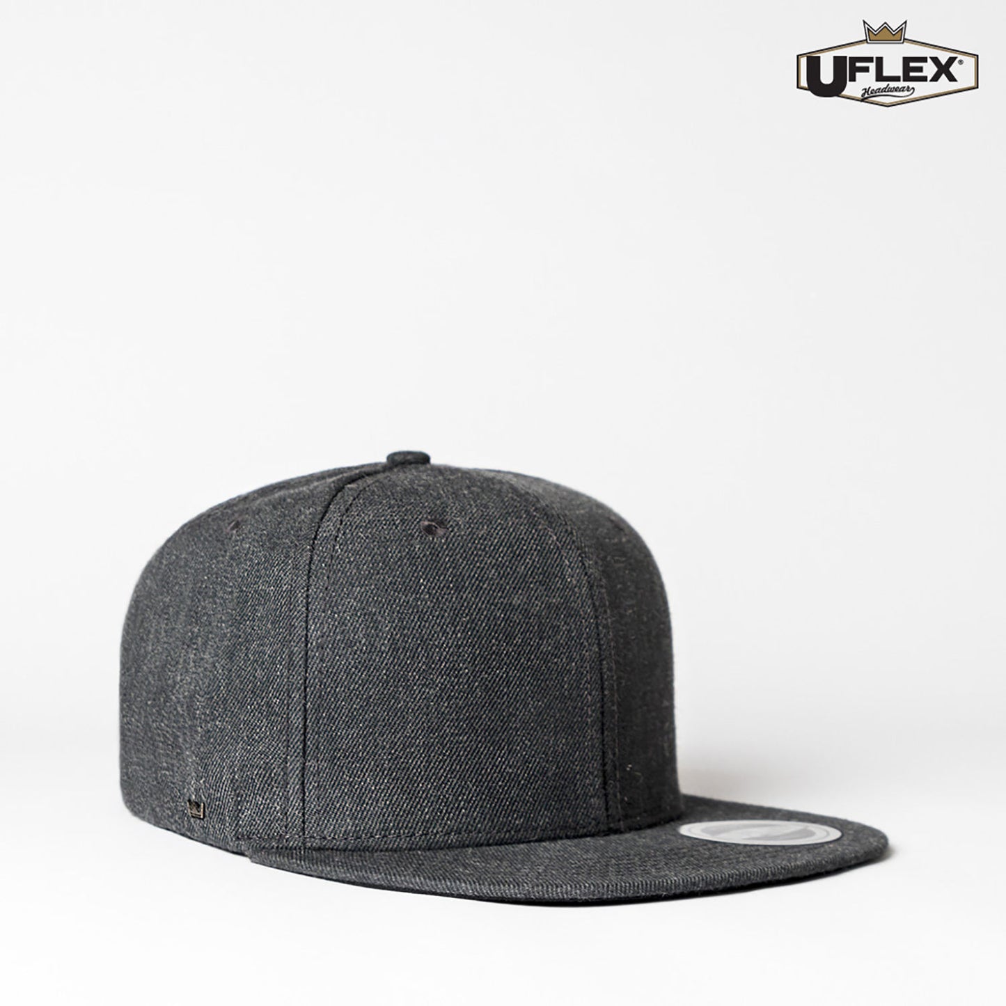 HU15604 - U15604 UFlex Flat Peak 6 Panel Fitted - UNBRANDED
