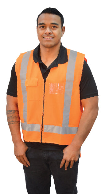 J536 - Hi Viz Safety Vest - UNBRANDED