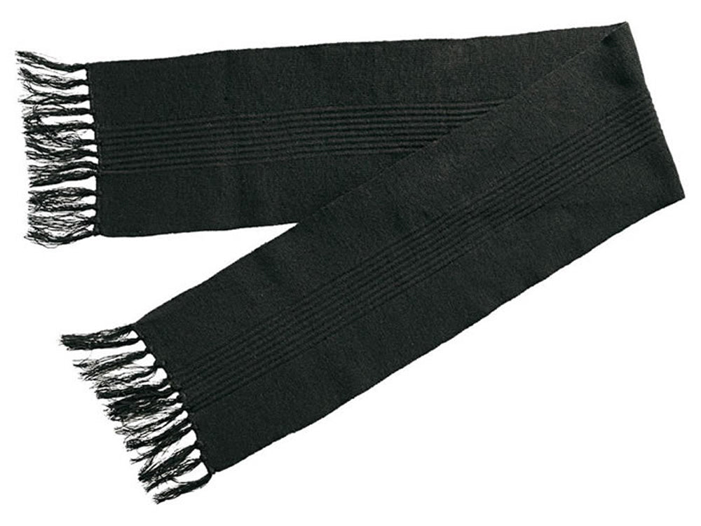 J545 - Acrylic Scarf with Tassels - UNBRANDED