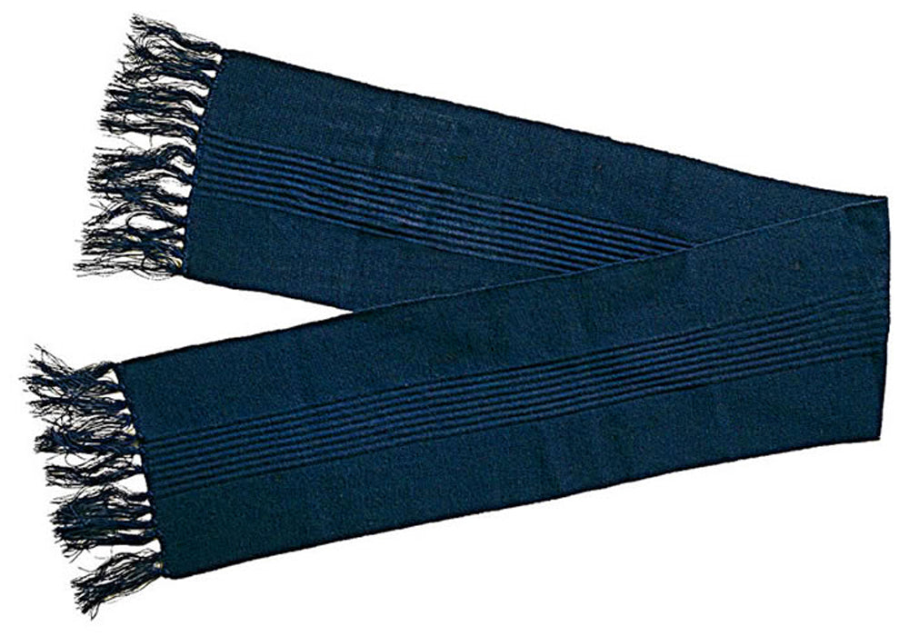 J545 - Acrylic Scarf with Tassels - UNBRANDED