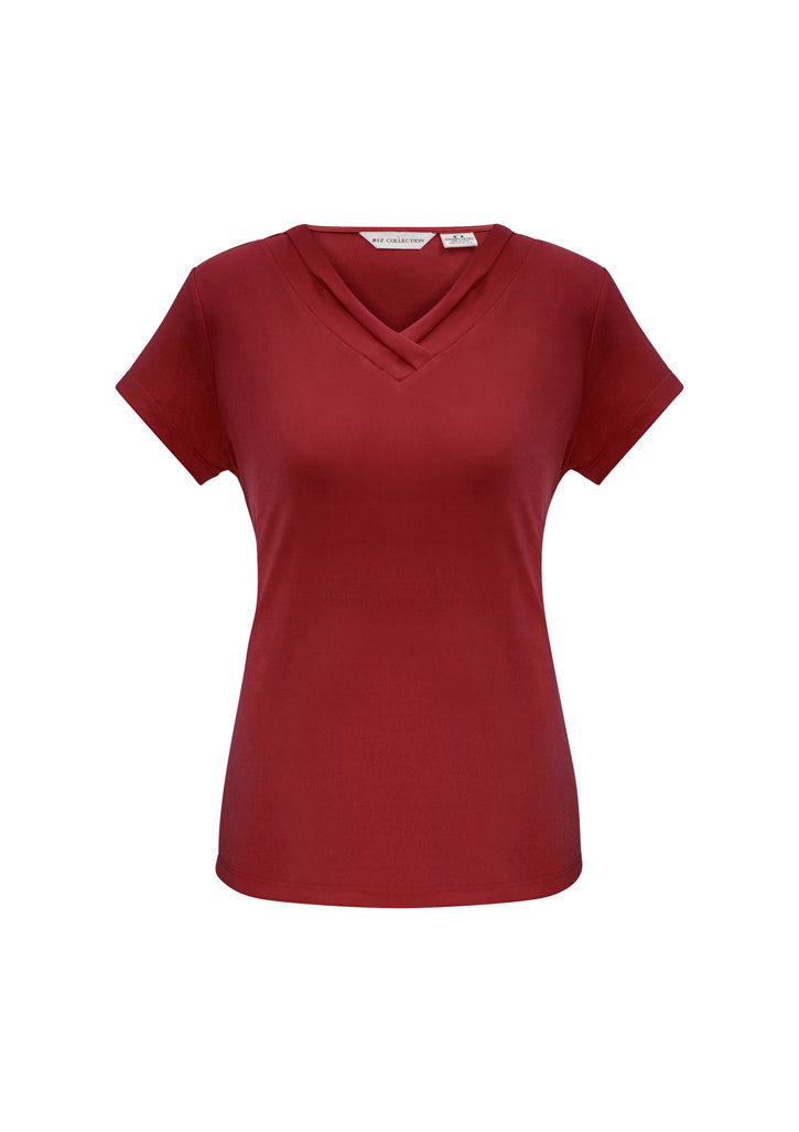 K819LS - Womens Lana Short Sleeve Top - UNBRANDED