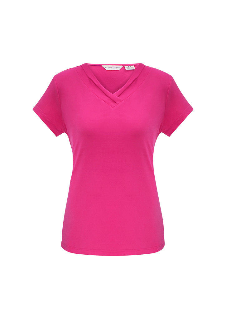 K819LS - Womens Lana Short Sleeve Top - UNBRANDED