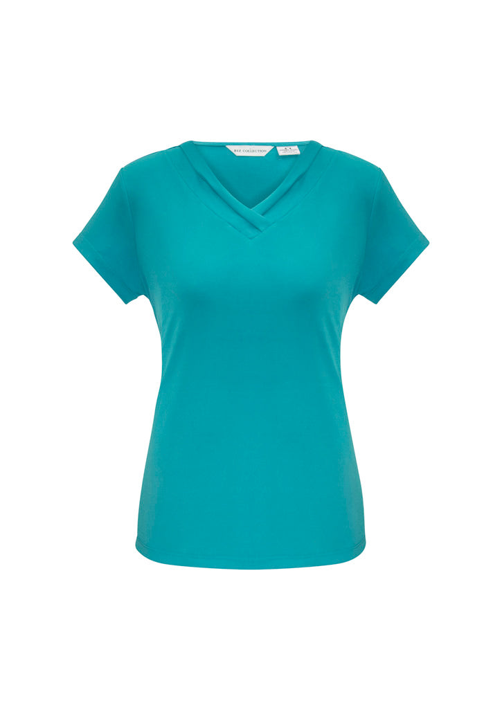 K819LS - Womens Lana Short Sleeve Top - UNBRANDED