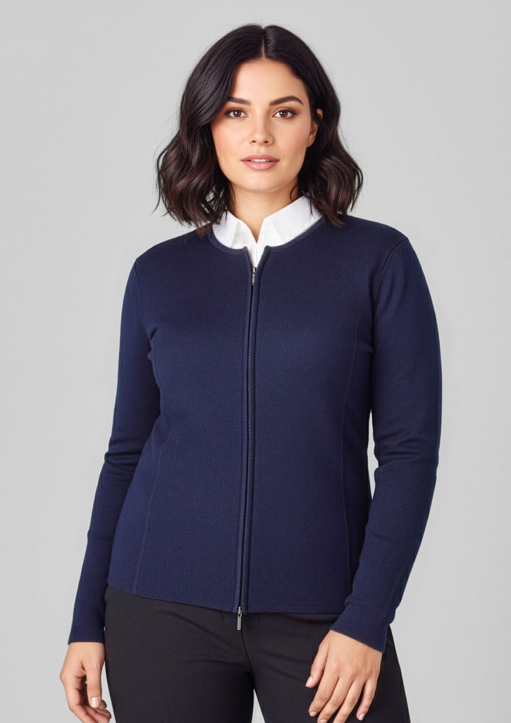 LC3505 - Womens 2-Way Zip Cardigan - UNBRANDED