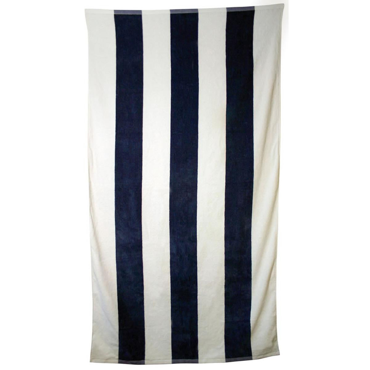 M135 - Striped Beach Towel - UNBRANDED