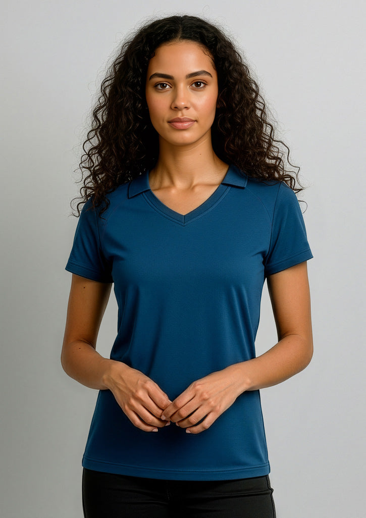 P011LS - Womens Byron Short Sleeve Polo - UNBRANDED