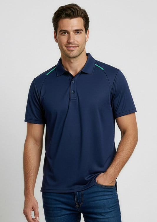 P012MS - Mens Academy Short Sleeve Polo - UNBRANDED