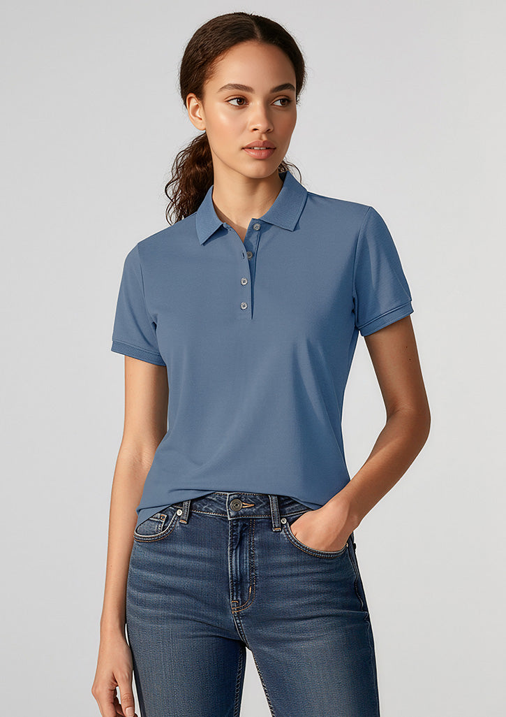 P105LS - Womens City Short Sleeve Polo - UNBRANDED