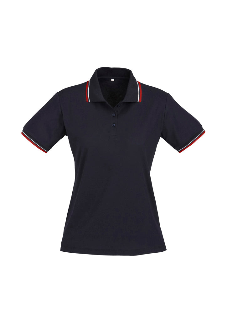 P227LS - Womens Cambridge Short Sleeve Polo - UNBRANDED