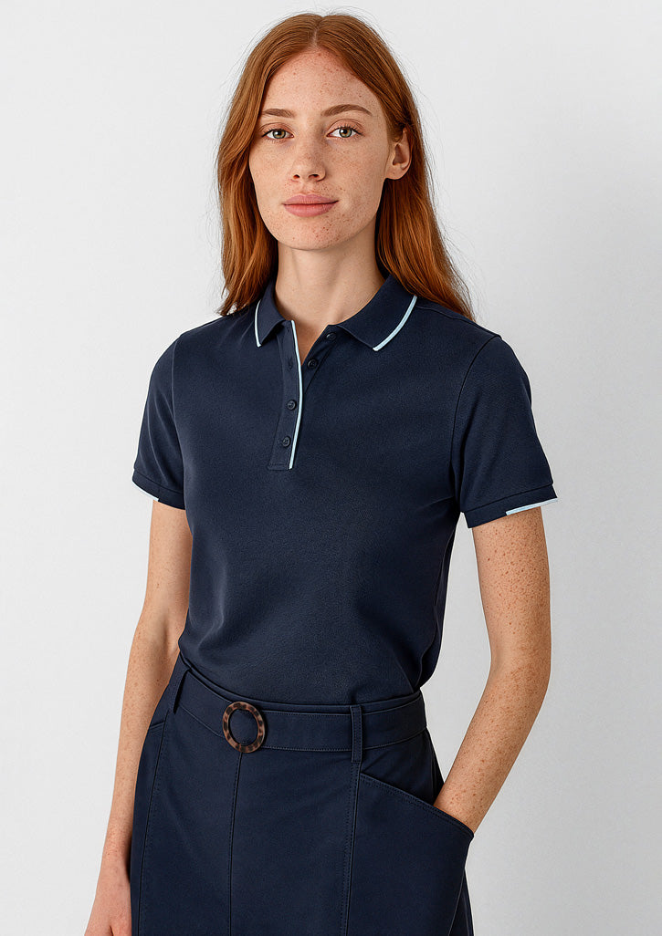 P313LS - Womens Focus Short Sleeve Polo - UNBRANDED