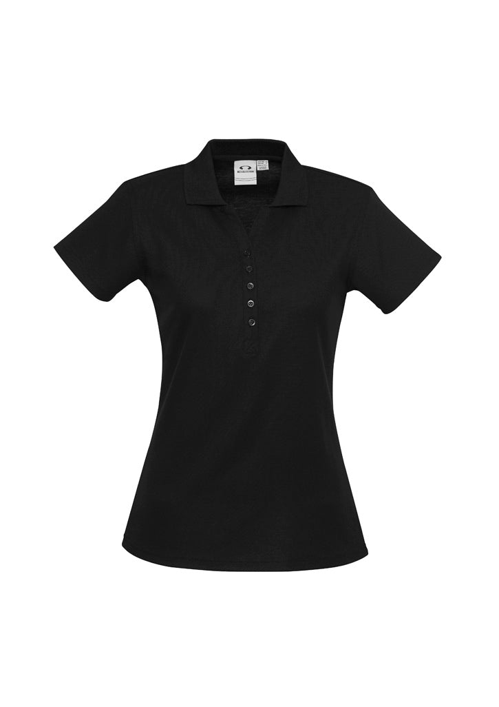 P400LS - Womens Crew Short Sleeve Polo - UNBRANDED