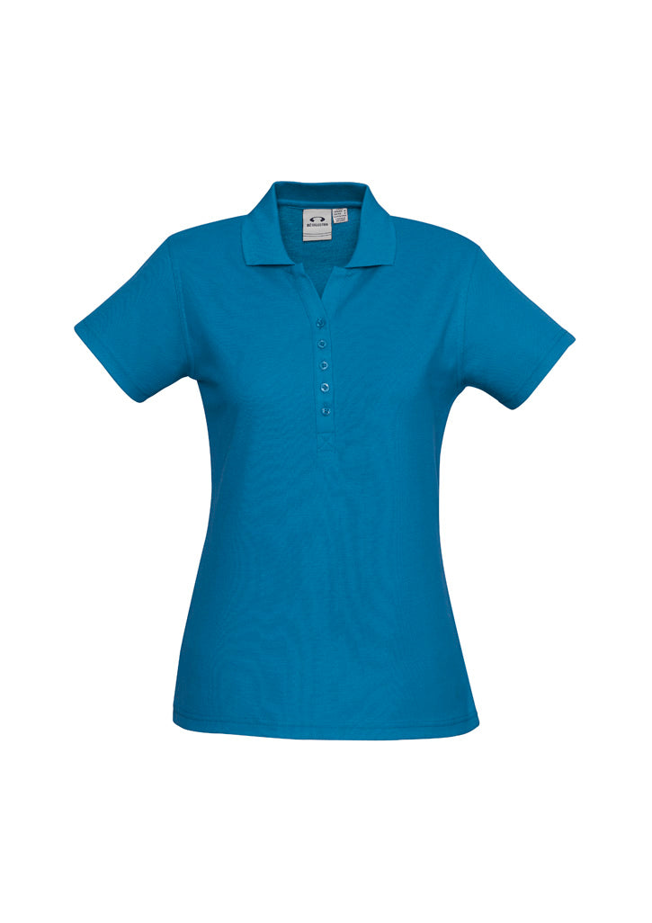 P400LS - Womens Crew Short Sleeve Polo - UNBRANDED