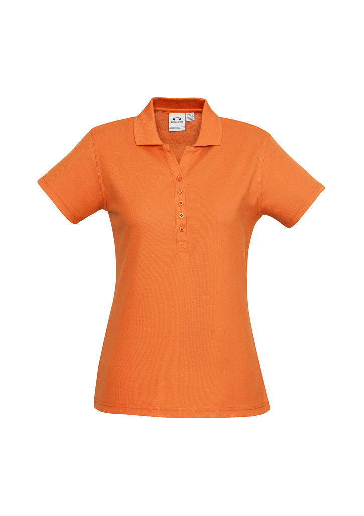 P400LS - Womens Crew Short Sleeve Polo - UNBRANDED