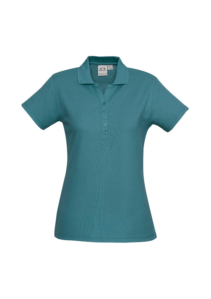 P400LS - Womens Crew Short Sleeve Polo - UNBRANDED